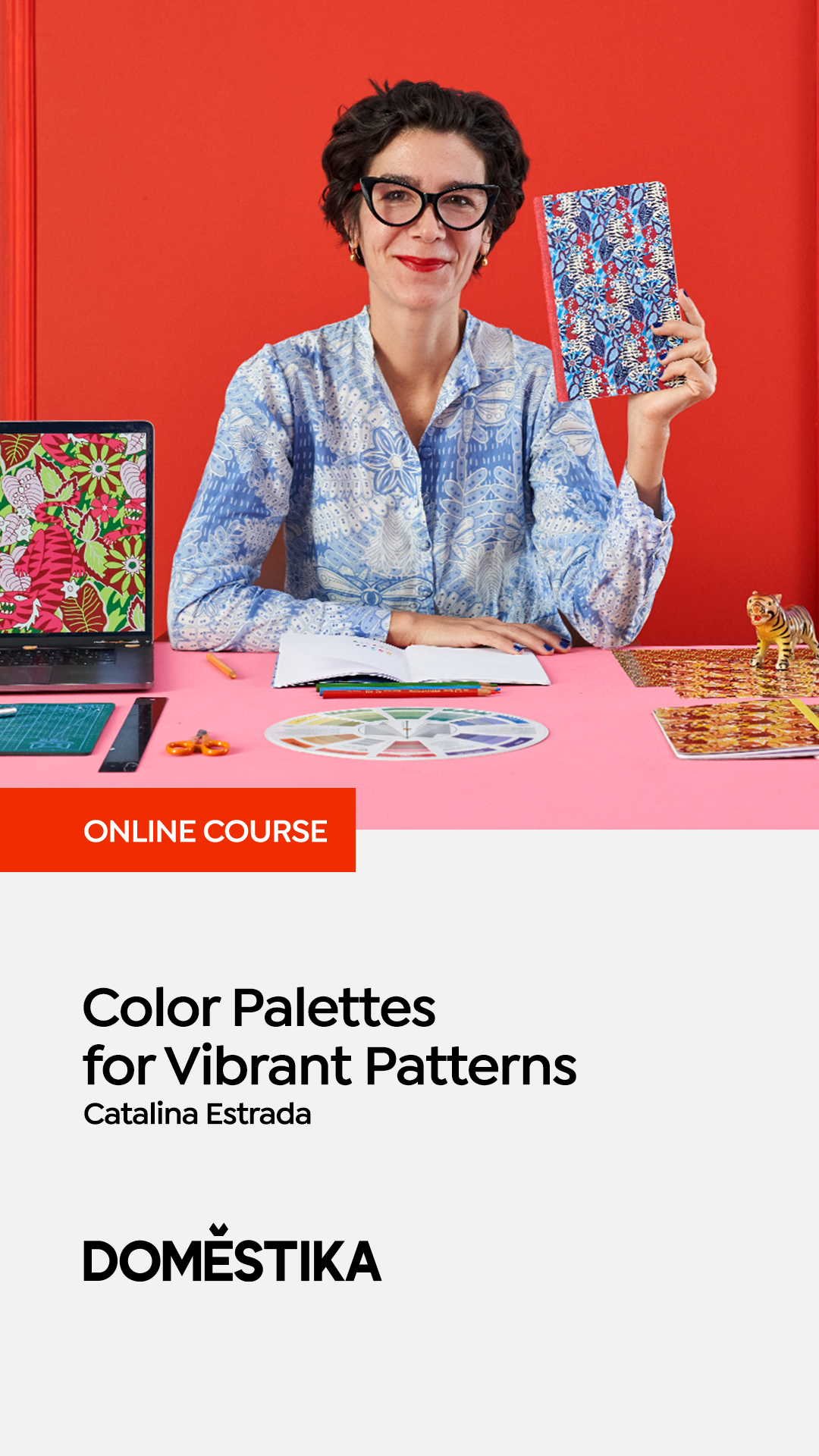 Color Palettes for Vibrant Patterns - Domestika Course by Catalina Estrada